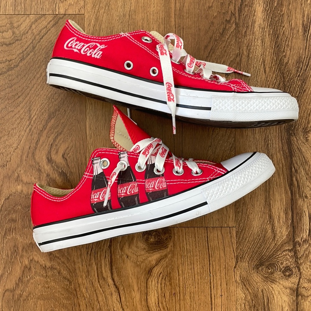 Custom Red Converse
